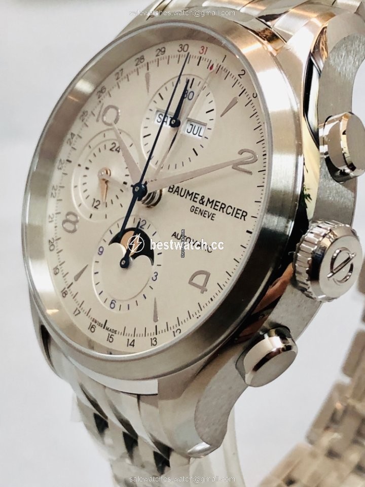 IMG_9085 Baume & Mercier Clifton Mens watch Unisex Automatic Steel M0A10328 Replica 2