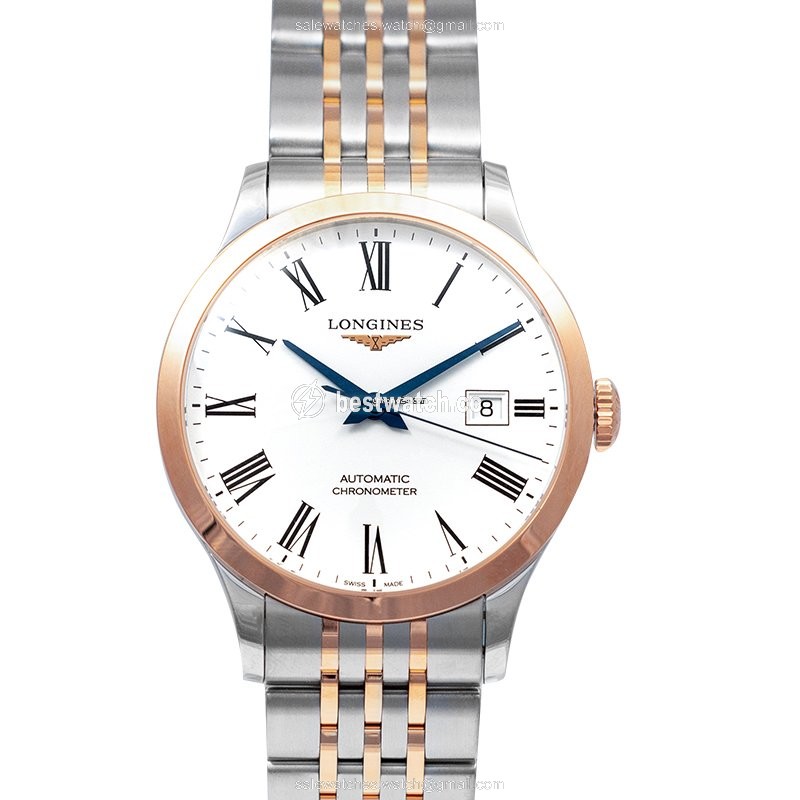 IMG_9085 Longines Record Mens watch Unisex Automatic Steel L28215117 Replica 2