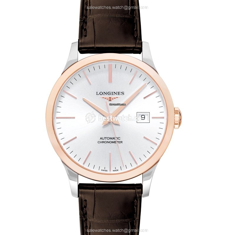 IMG_9085 Longines Record Mens watch Unisex Automatic Steel L28215722 Replica 2