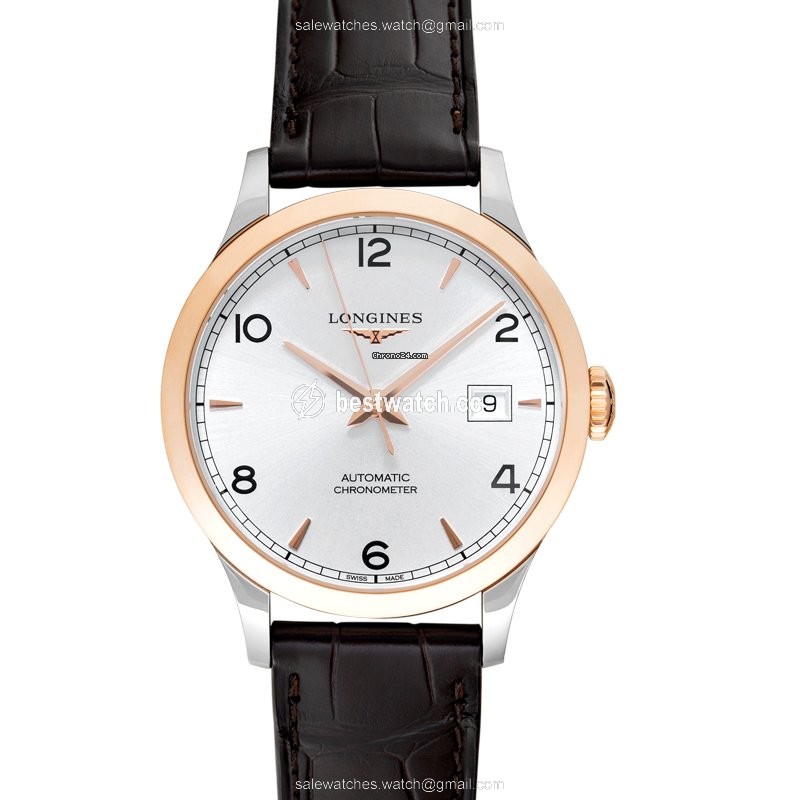 IMG_9085 Longines Record Mens watch Unisex Automatic Steel L28205762 Replica 2