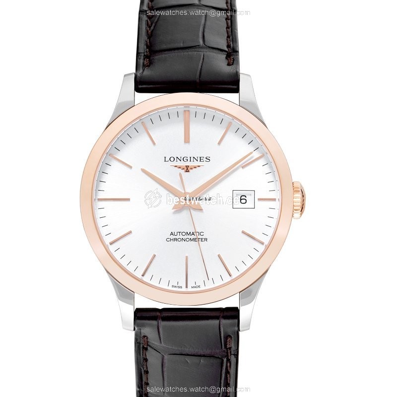 IMG_9085 Longines Record Mens watch Unisex Automatic Steel L28205722 Replica 2