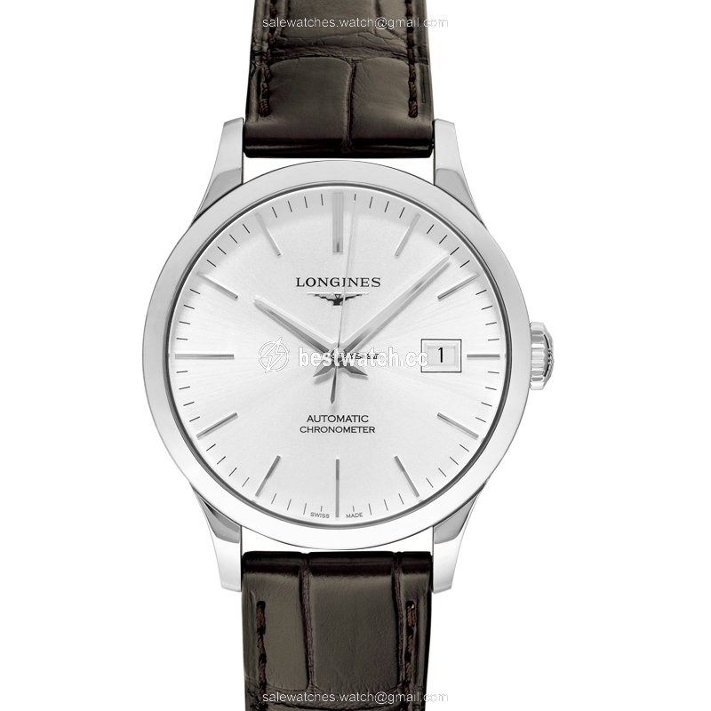 IMG_9085 Longines Record Mens watch Unisex Automatic Steel L28204722 Replica 2
