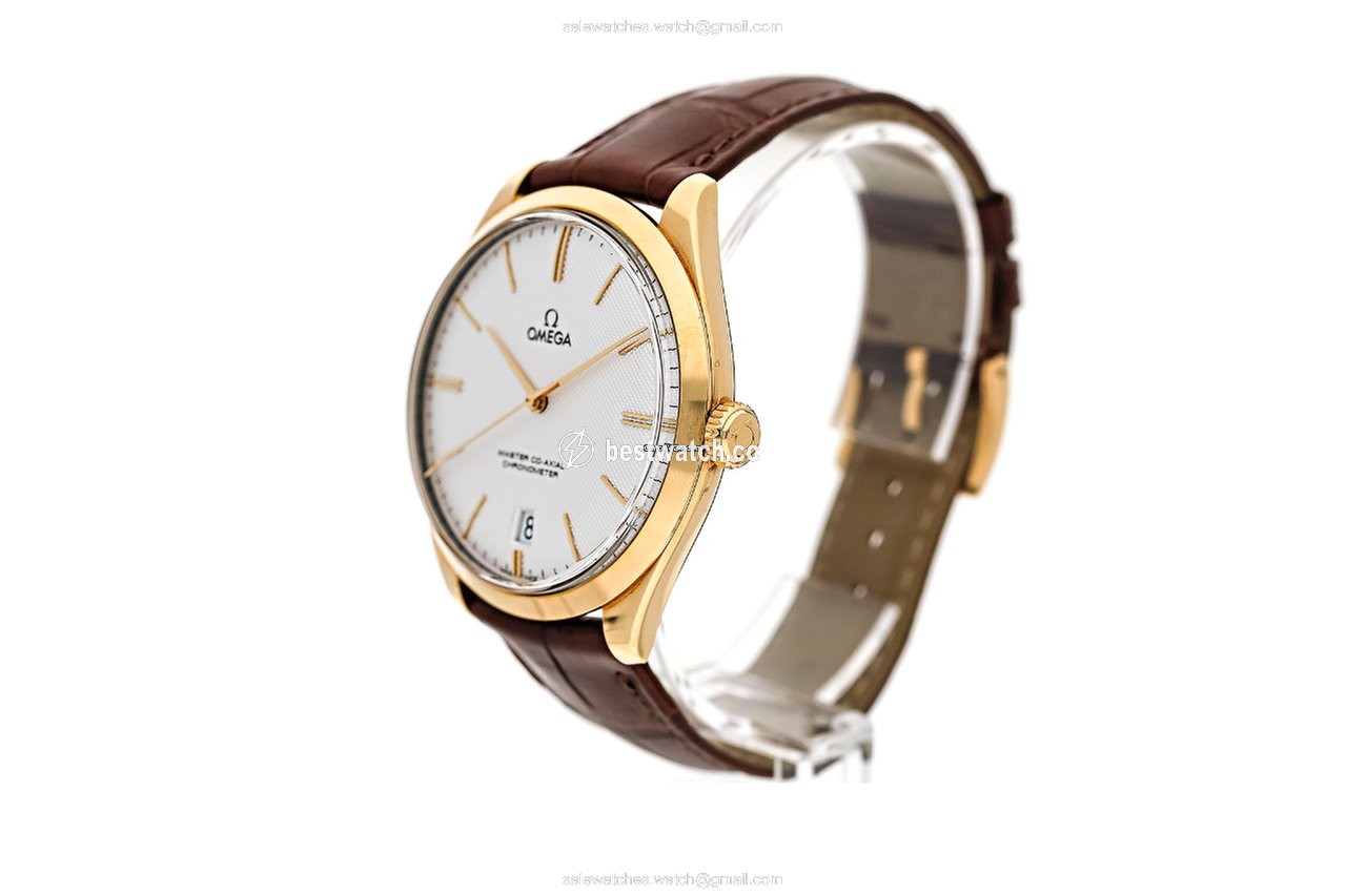 IMG_9085 Omega De Ville Tresor Mens watch Unisex Manual winding Yellow gold 432.53.40.21.02.001 Replica 2
