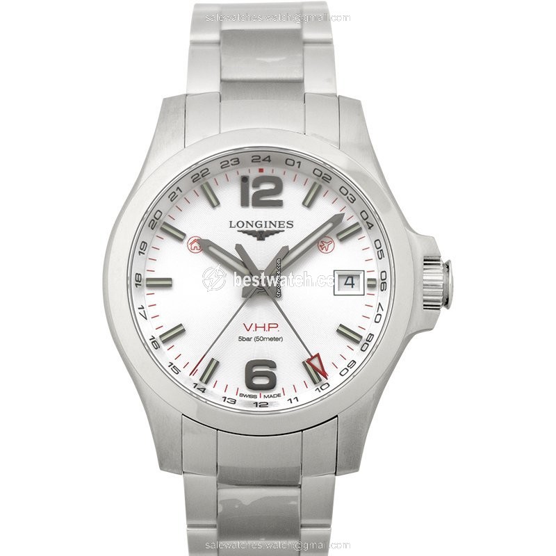 IMG_9085 Longines Conquest Mens watch Unisex Quartz Steel L37184766 Replica 2