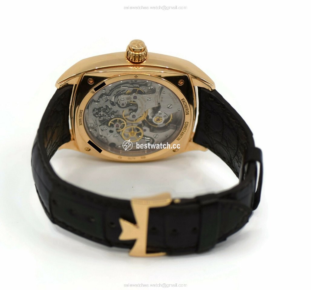 IMG_9085 Vacheron Constantin Harmony Mens watch Unisex Manual winding Rose gold 5300S 000R-B124 Replica 2