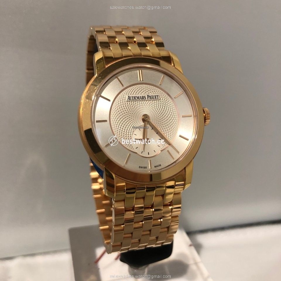IMG_9085 Audemars Piguet Jules Audemars Womens watch Manual winding Rose gold 77250.OR.1270.OR.01 Replica 2