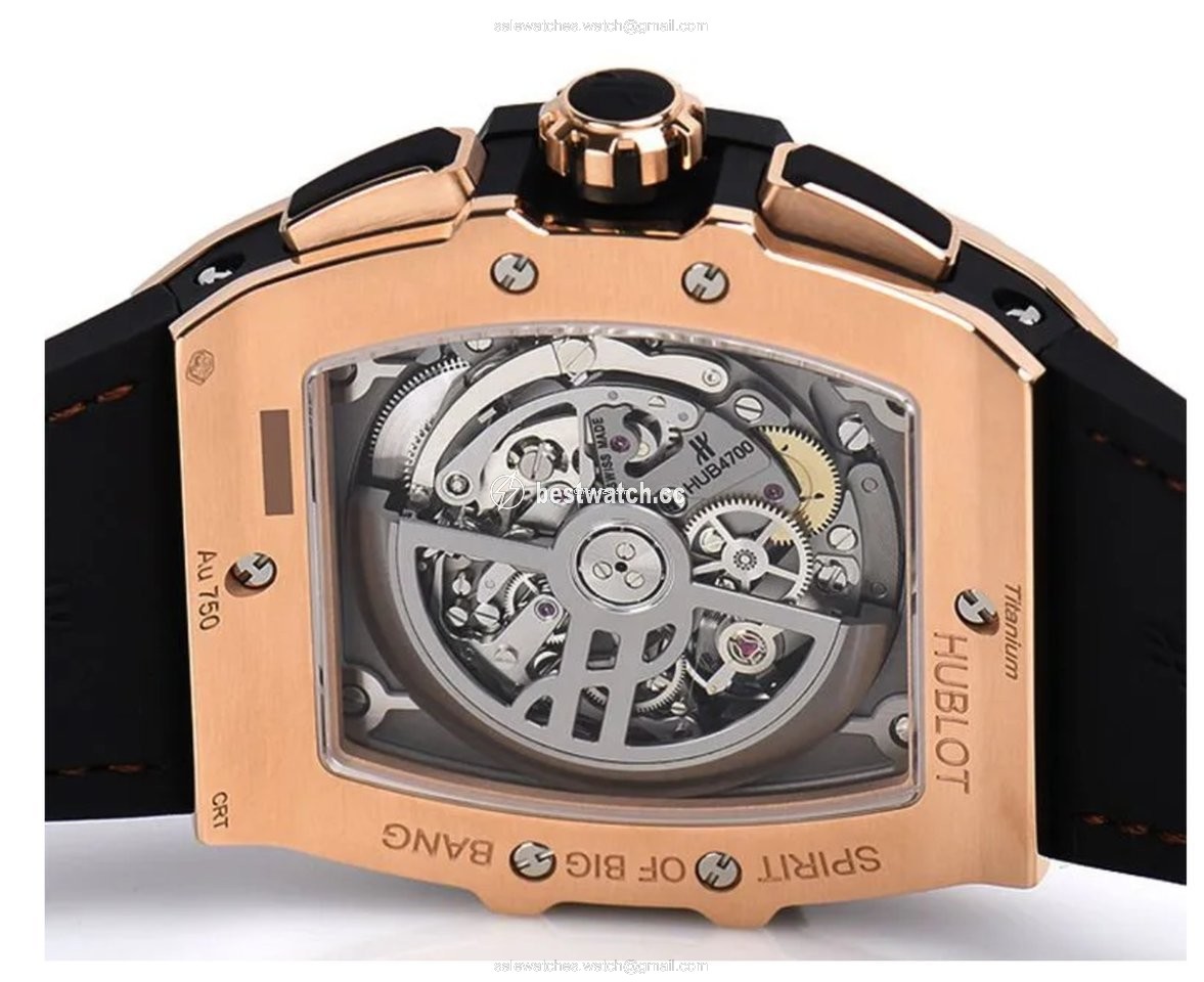 IMG_9085 Hublot Spirit of Big Bang Mens watch Unisex Automatic Rose gold 641.OX.0183.LR Replica 2