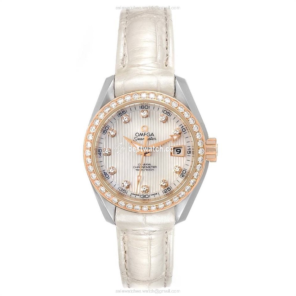 Omega Seamaster Aqua Terra Womens watch Automatic Steel 231.28.30.20.55.001 Replica 2