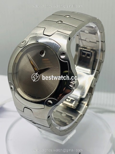 IMG_9085 Movado Mens watch Unisex Quartz Steel 0605788 Replica 2