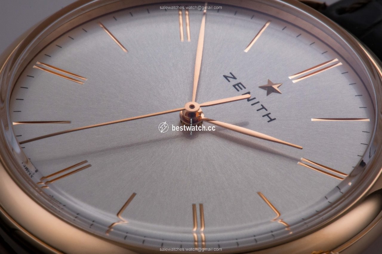 IMG_9085 Zenith Elite Mens watch Unisex Automatic Rose gold 18.2290.679 01.C498 Replica 2
