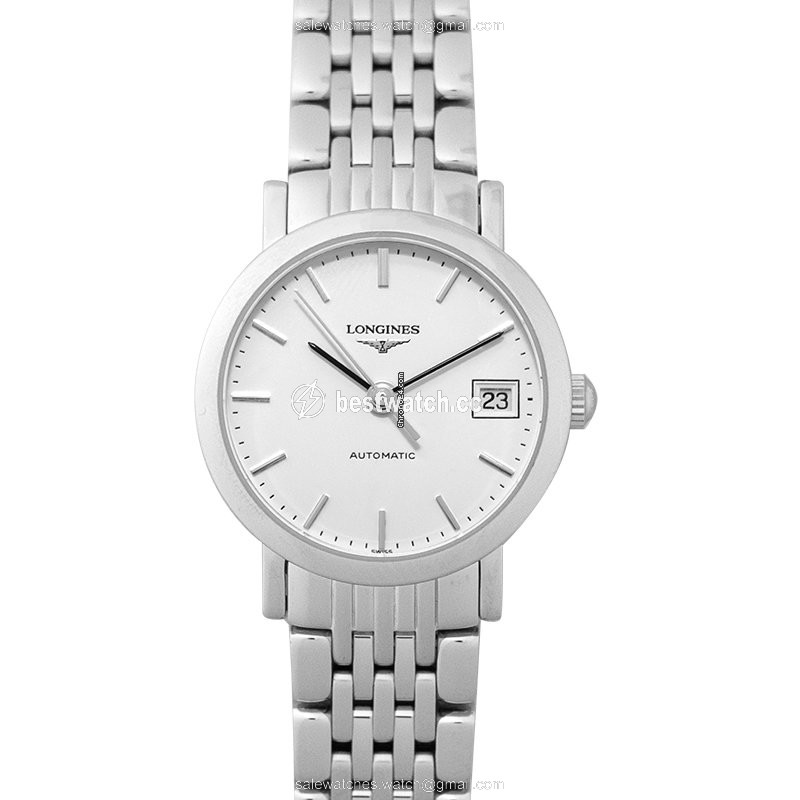 IMG_9085 Longines Elegant Womens watch Automatic Steel L43094126 Replica 2