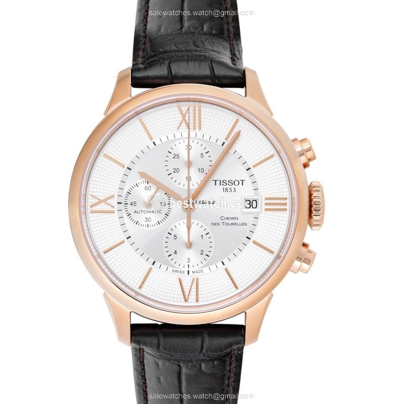 Tissot Chemin de Tourelles Mens watch Unisex Automatic Steel T099.427.36.038.00 Replica 2