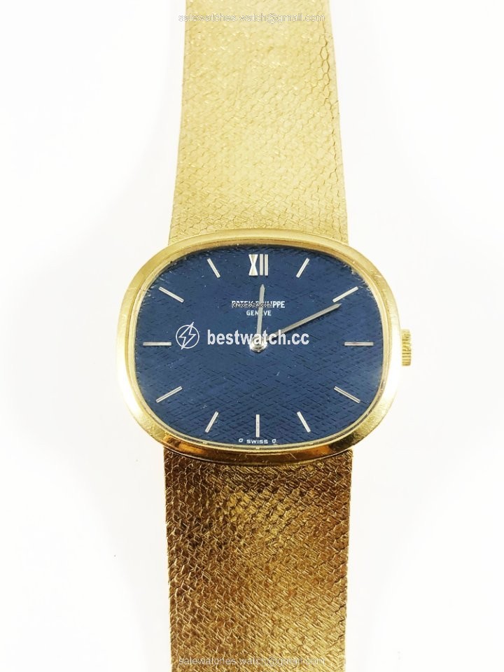 Patek Philippe Golden Ellipse Mens watch Unisex Manual winding Yellow gold 3545 Replica 2