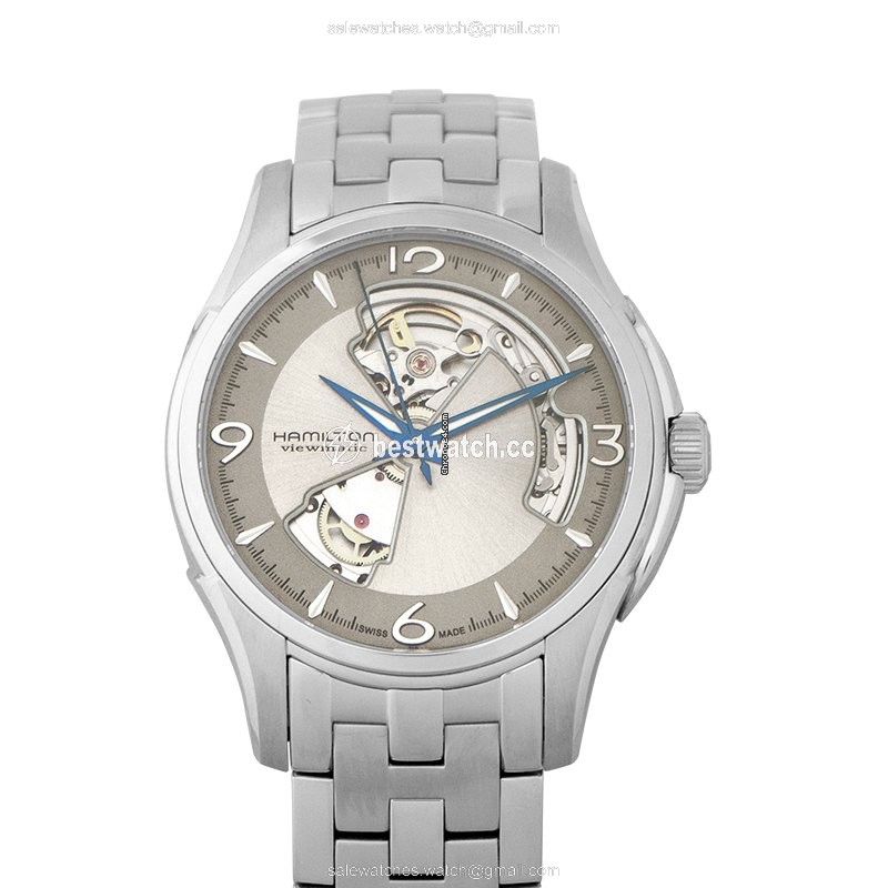 IMG_9085 Hamilton Jazzmaster Open Heart Mens watch Unisex Automatic Steel H32565121 Replica 2