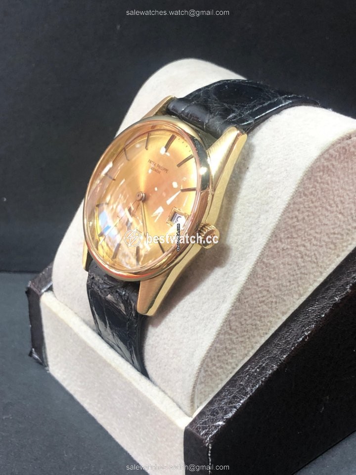 IMG_9085 Patek Philippe Calatrava Automatic Yellow gold 3558 Replica 2