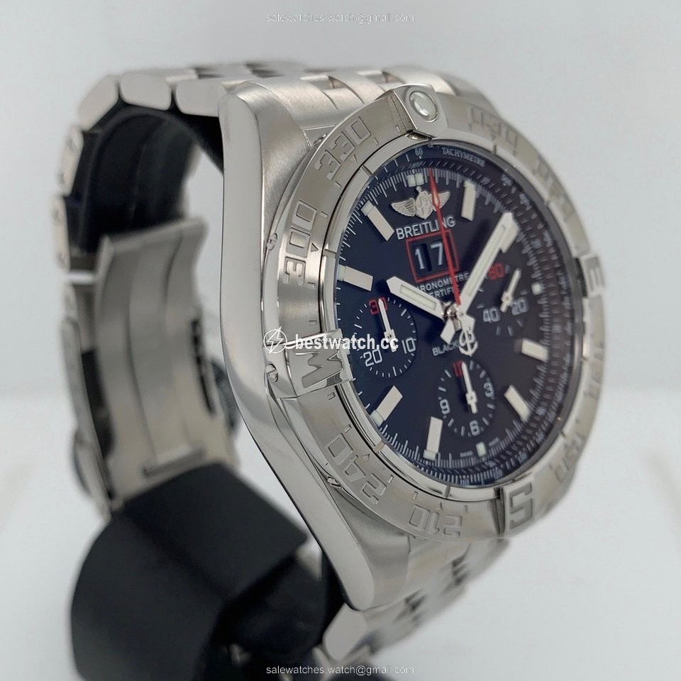 Breitling Blackbird Mens watch Unisex Automatic Steel A4436010 BB71 379A Replica 2