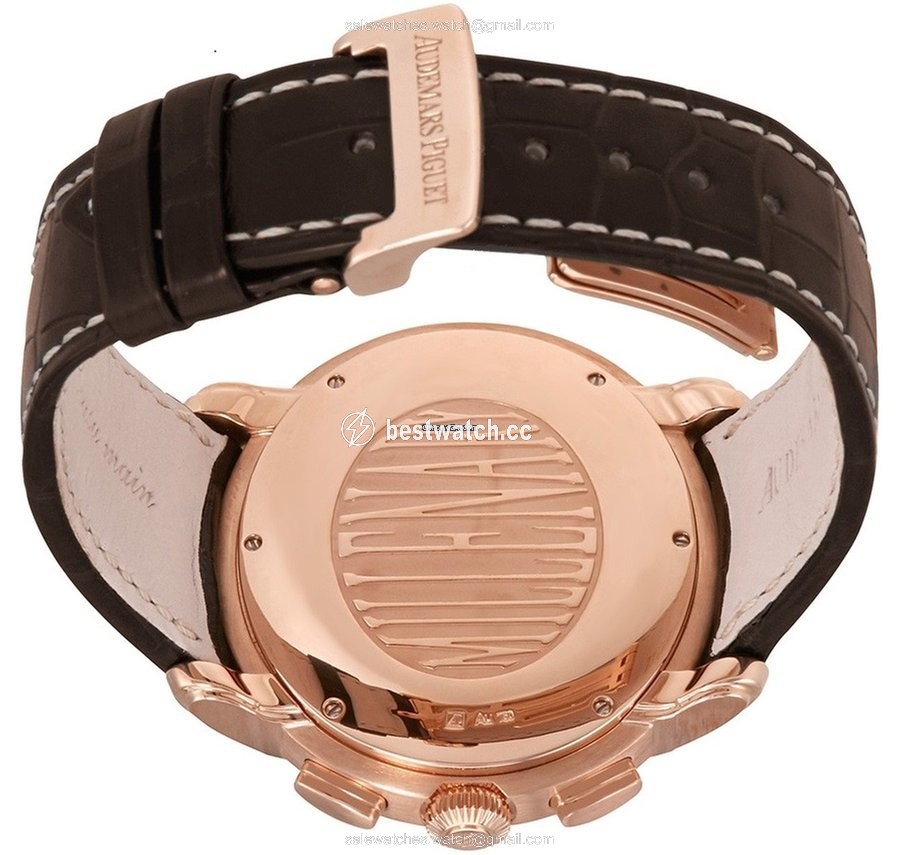 Audemars Piguet Millenary Chronograph Mens watch Unisex Automatic Rose gold 26145OR.OO.D093CR.01 Replica 2