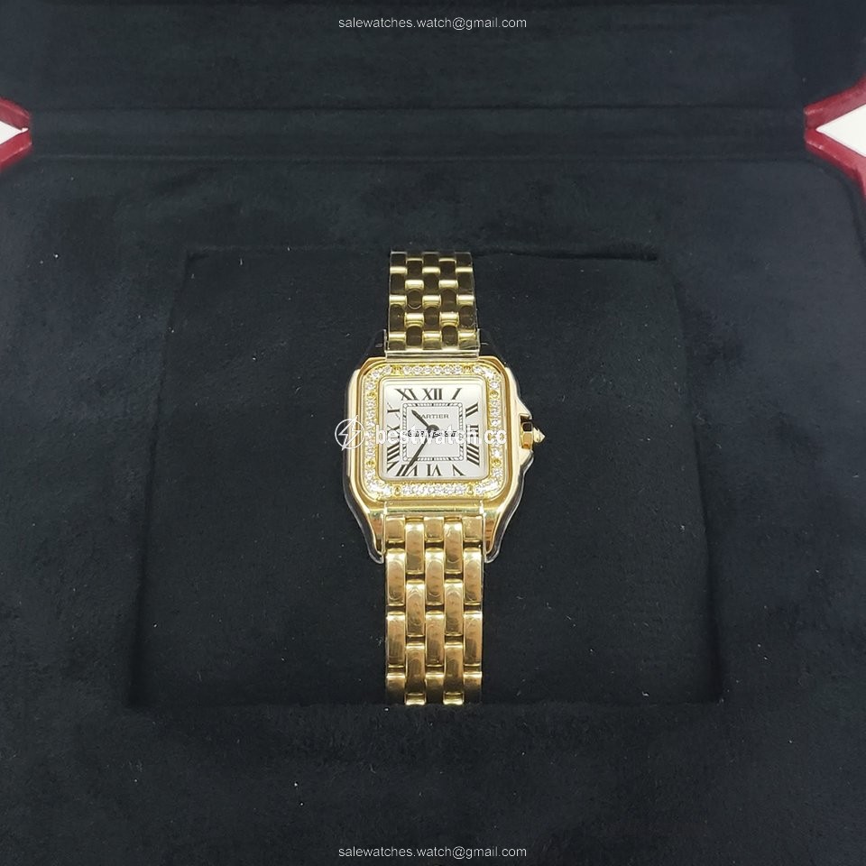 Cartier Panthere Womens watch Quartz Yellow gold WJPN0015 Replica 2