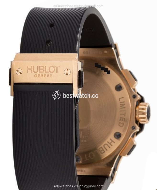 Hublot Big Bang 44 mm Mens watch Unisex Automatic Rose gold 318.PM.1123.RX Replica 2