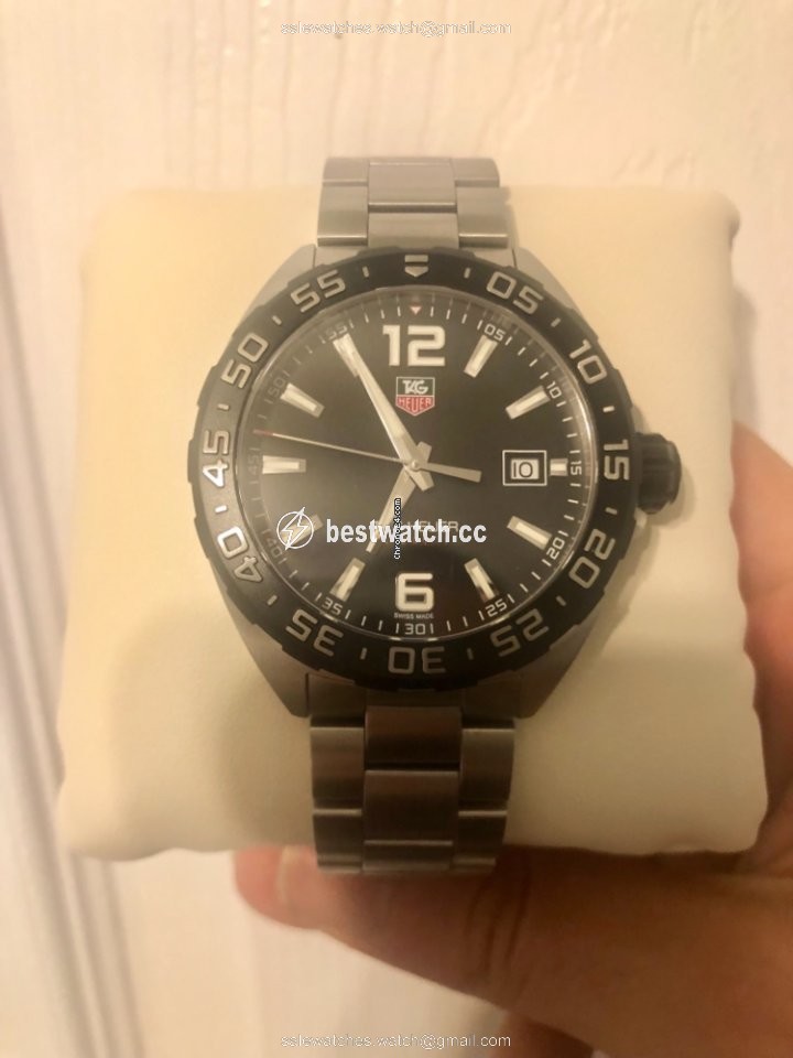 IMG_9085 TAG Heuer Formula 1 Quartz Mens watch Unisex Quartz Steel WAZ1110.BA0875 Replica 2