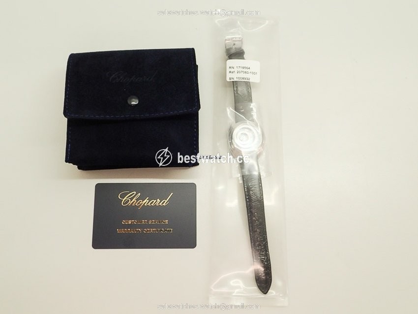 IMG_9085 Chopard Happy Spirit Womens watch Quartz White gold 207060-1001 Replica 2