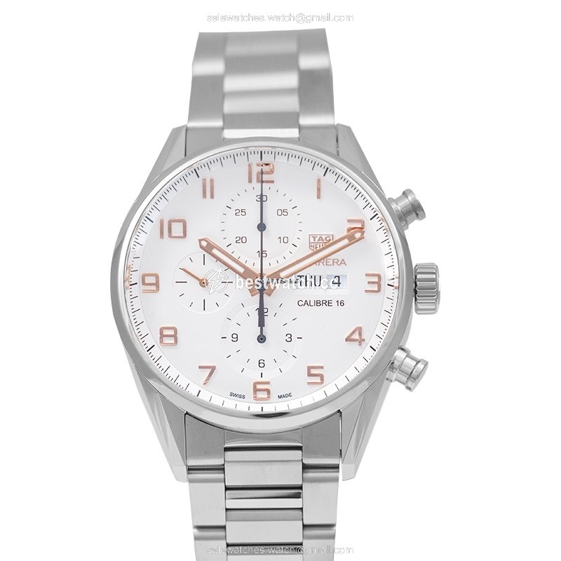 IMG_9085 TAG Heuer Carrera Calibre 16 Mens watch Unisex Automatic Steel CV2A1AC.BA0738 Replica 2