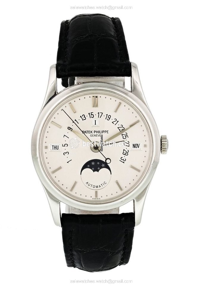 IMG_9085 Patek Philippe Perpetual Calendar Mens watch Unisex Automatic Platinum 5050P Replica 2