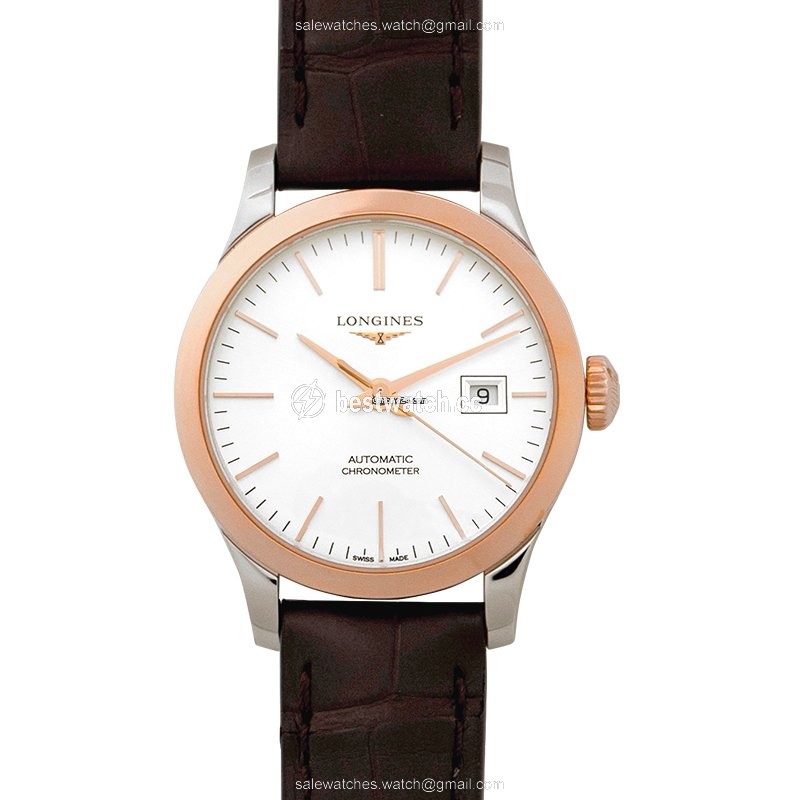 Longines Record Womens watch Automatic Steel L23215722 Replica 2