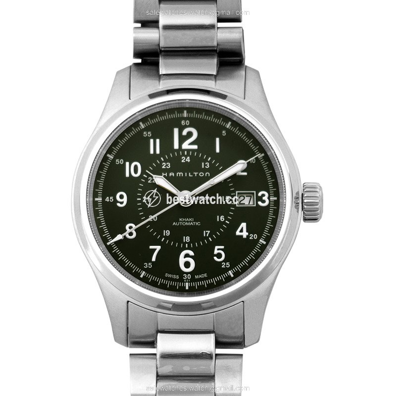 IMG_9085 Hamilton Khaki Field Mens watch Unisex Automatic Steel H70595163 Replica 2
