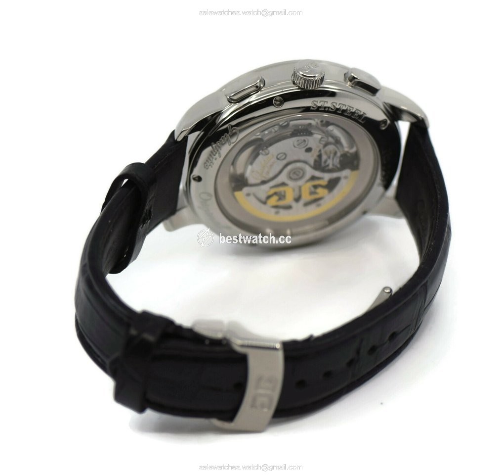 IMG_9085 Glashutte Original Sixties Chronograph Mens watch Unisex Automatic Steel 39-34-02-22-04 Replica 2