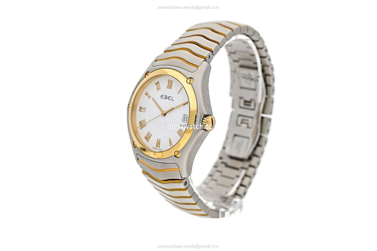 Ebel Sportwave Mens watch Unisex Quartz Gold Steel 1187F41 Replica 2