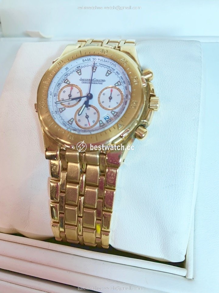 Jaeger-LeCoultre Mens watch Unisex Quartz Yellow gold 305.710.310 Replica 2