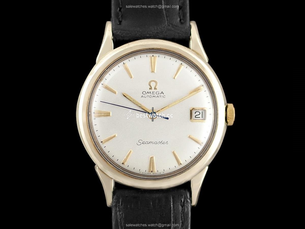 Omega Seamaster Mens watch Unisex Automatic Gold Steel 6848 Replica 2
