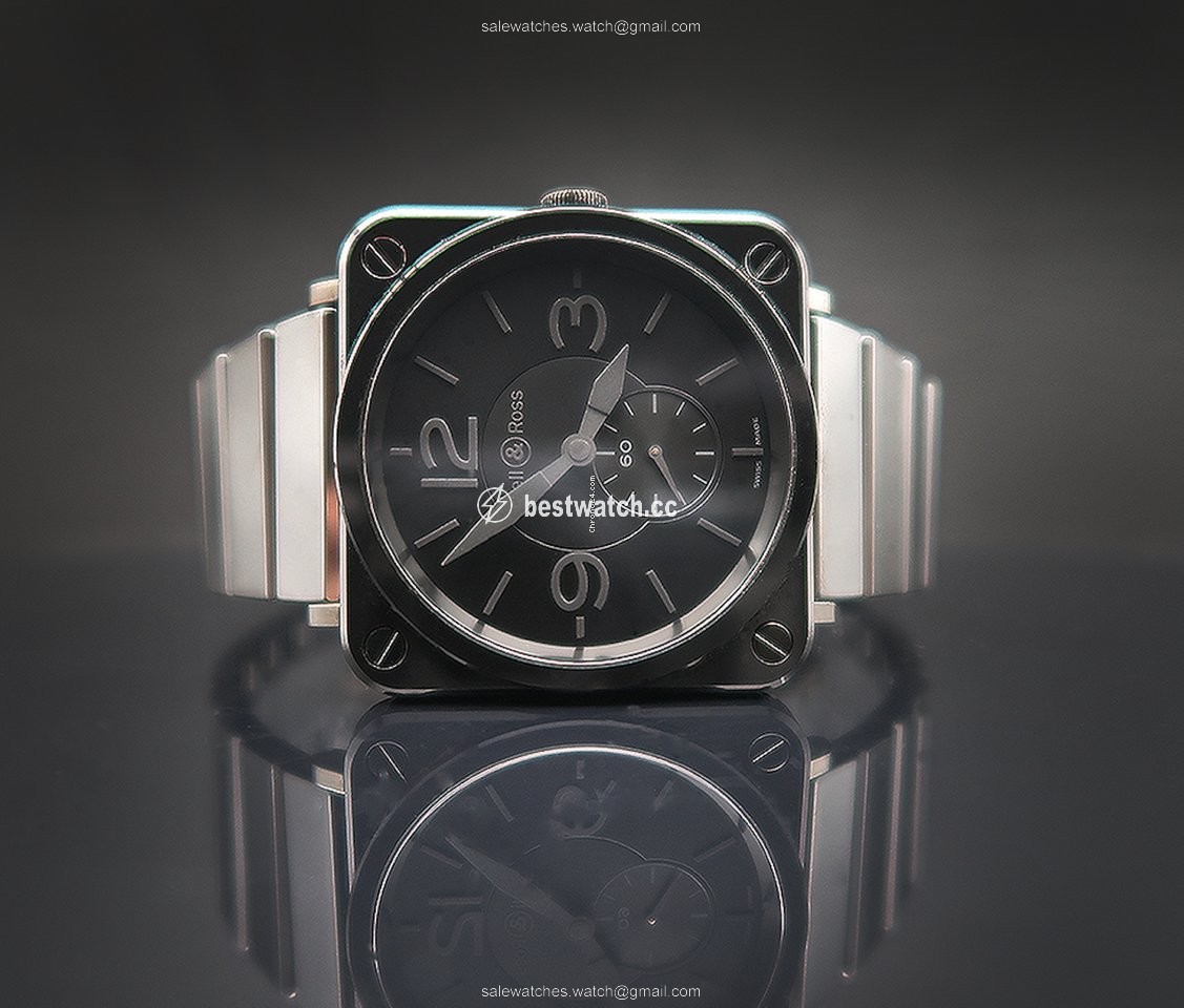 IMG_9085 Bell & Ross BR S Mens watch Unisex Quartz Ceramic BRS-BLC-PH SCE Replica 2