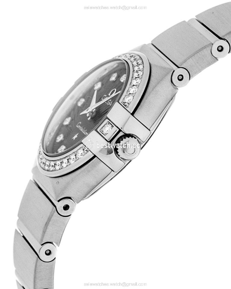 IMG_9085 Omega Constellation Quartz Womens watch Automatic Steel 123.15.24.60.51.001 Replica 2