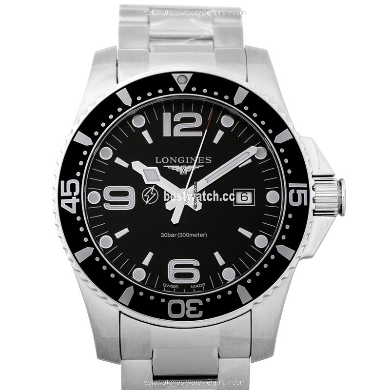 IMG_9085 Longines HydroConquest Mens watch Unisex Quartz Steel L38404566 Replica 2