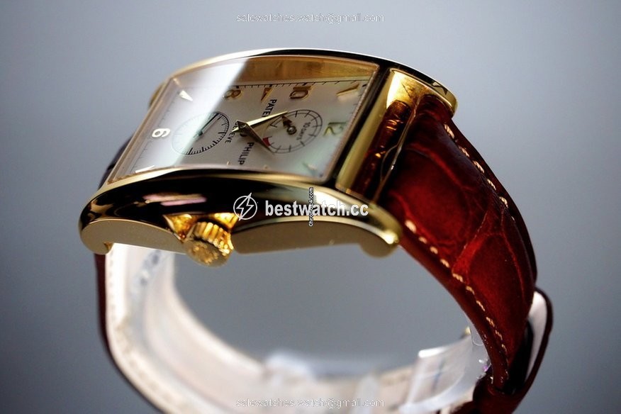 IMG_9085 Patek Philippe Gondolo Mens watch Unisex Manual winding Yellow gold 5100 J-001 Replica 2