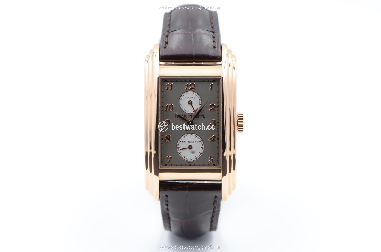 IMG_9085 Patek Philippe Grand Complications Mens watch Unisex Manual winding Rose gold 5101R-001 Replica 2