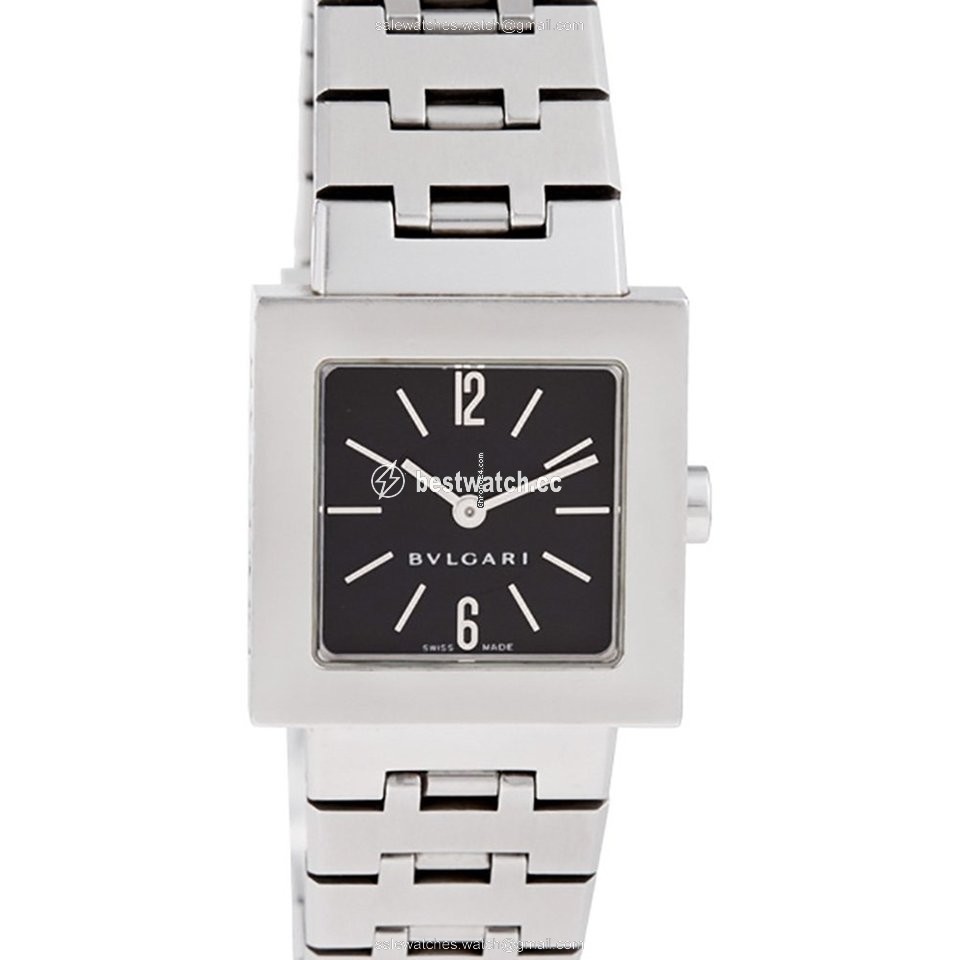 Bulgari Quadrato Quartz Steel SQ22SS Replica 2