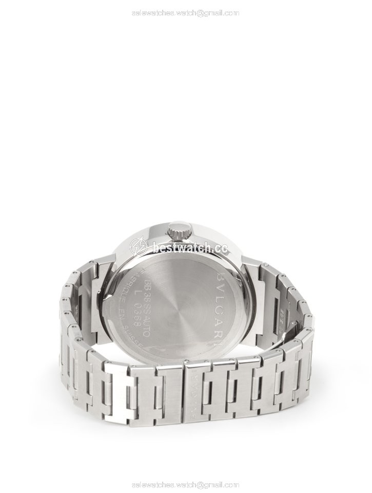 IMG_9085 Bulgari Bulgari Mens watch Unisex Automatic Steel BB 38 SS Replica 2
