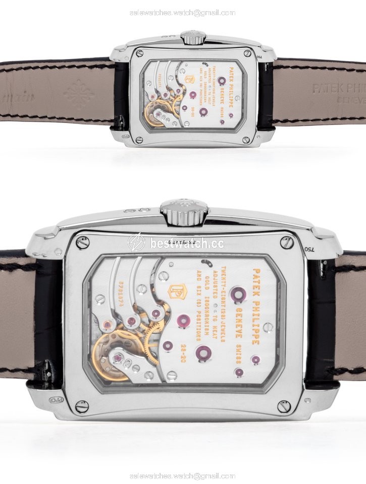 Patek Philippe Gondolo Mens watch Unisex Manual winding White gold 5200G Replica 2