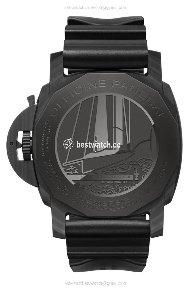 Panerai Mens watch Unisex Automatic Carbon PAM 01039 Replica 2