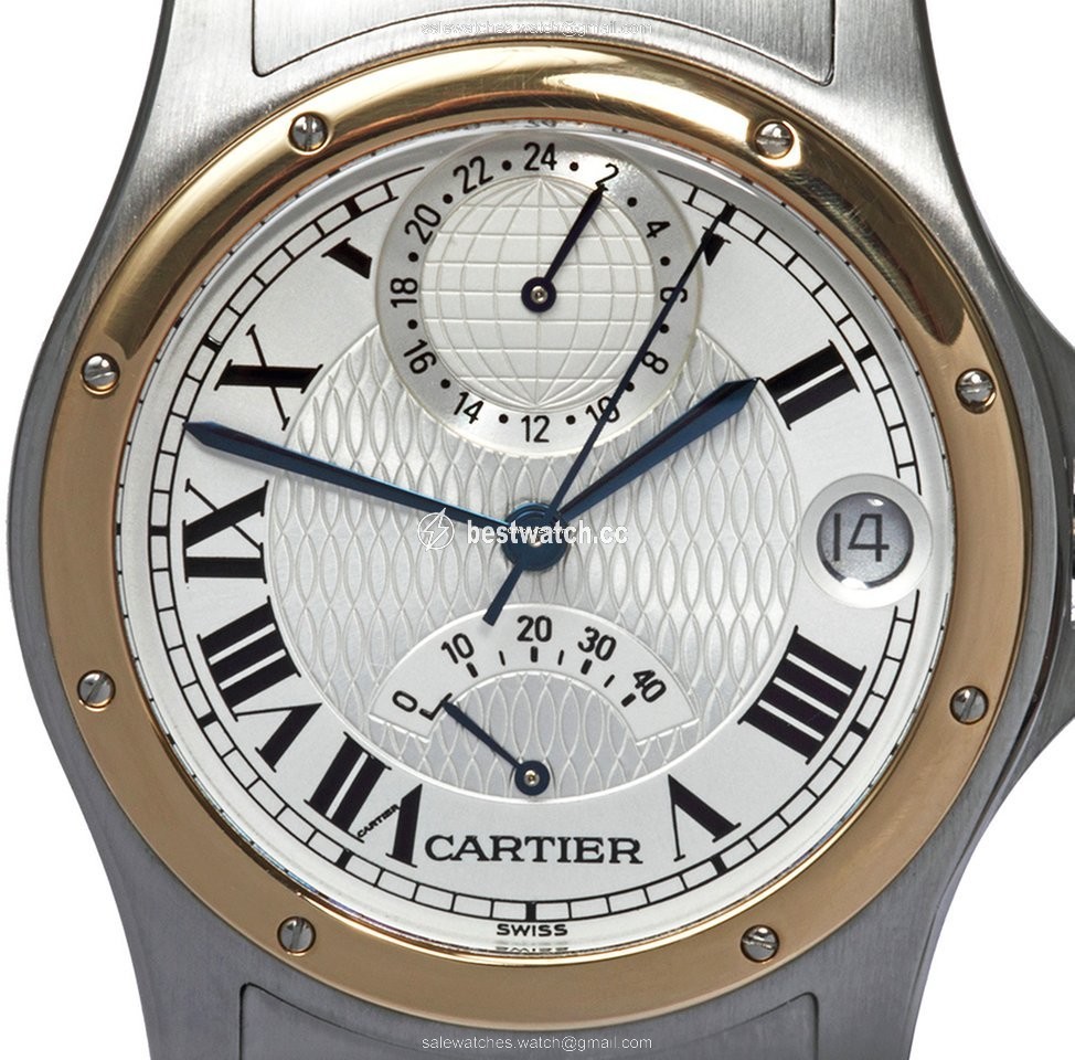 IMG_9085 Cartier Santos Mens watch Unisex Automatic Gold Steel W20038R3 Replica 2