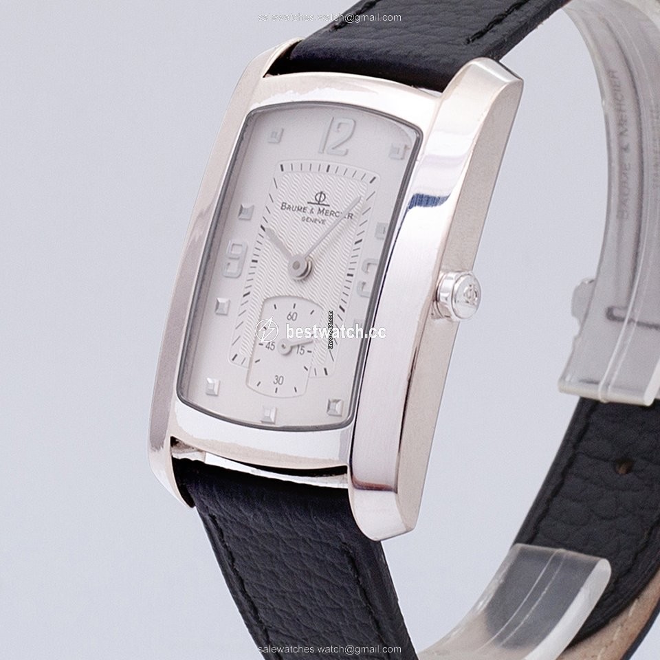 IMG_9085 Baume & Mercier Hampton Womens watch Quartz White gold MVO45231 Replica 2