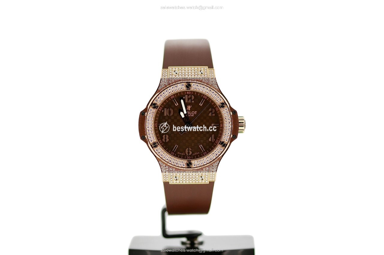 IMG_9085 Hublot Big Bang 38 mm Womens watch Rose gold 361.PC.3380.RC.1704 Replica 2