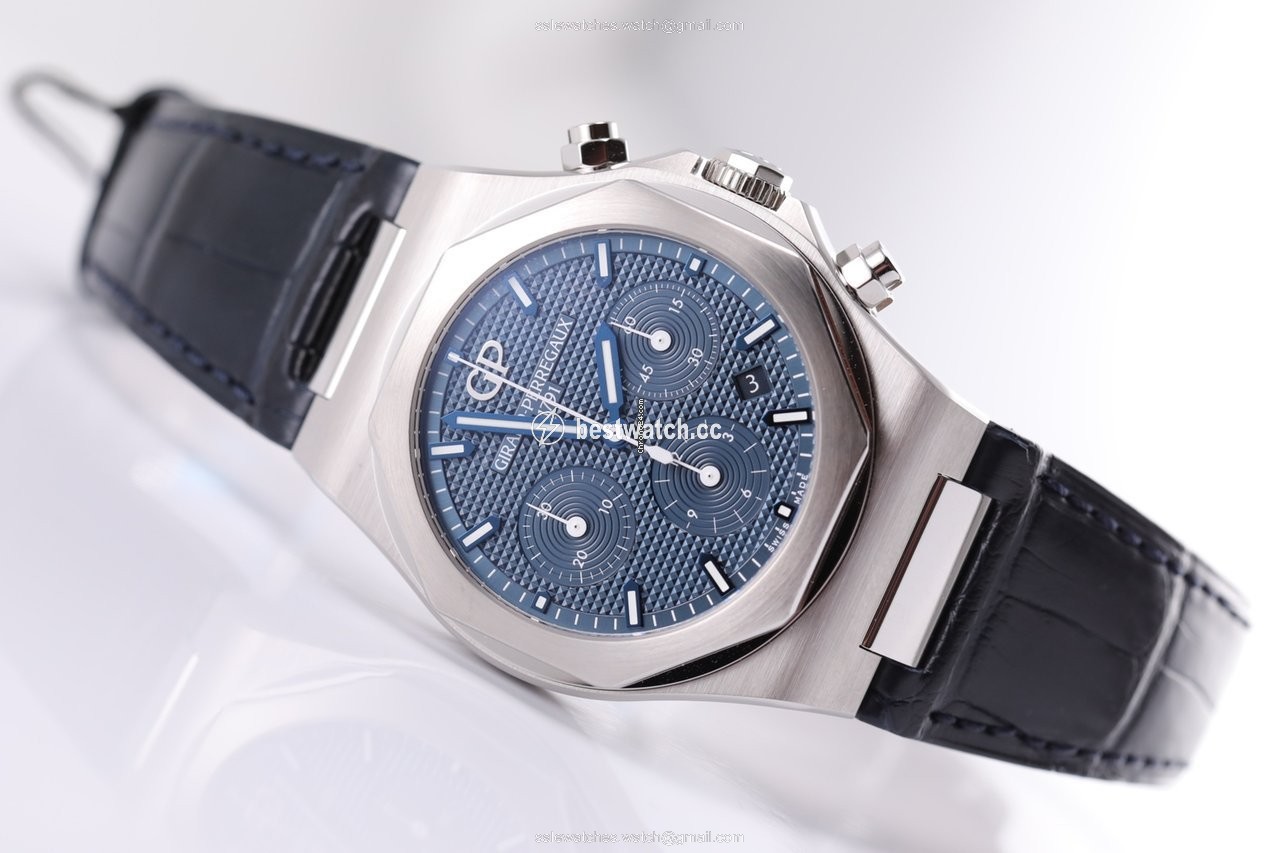 IMG_9085 Girard Perregaux Laureato Mens watch Unisex Automatic Steel 81020-11-431-BB4A Replica 2