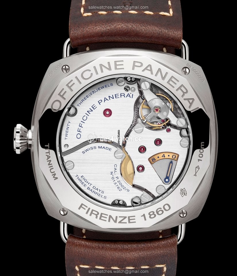 IMG_9085 Panerai Radiomir GMT Mens watch Unisex Automatic Steel PAM 00999 Replica 2