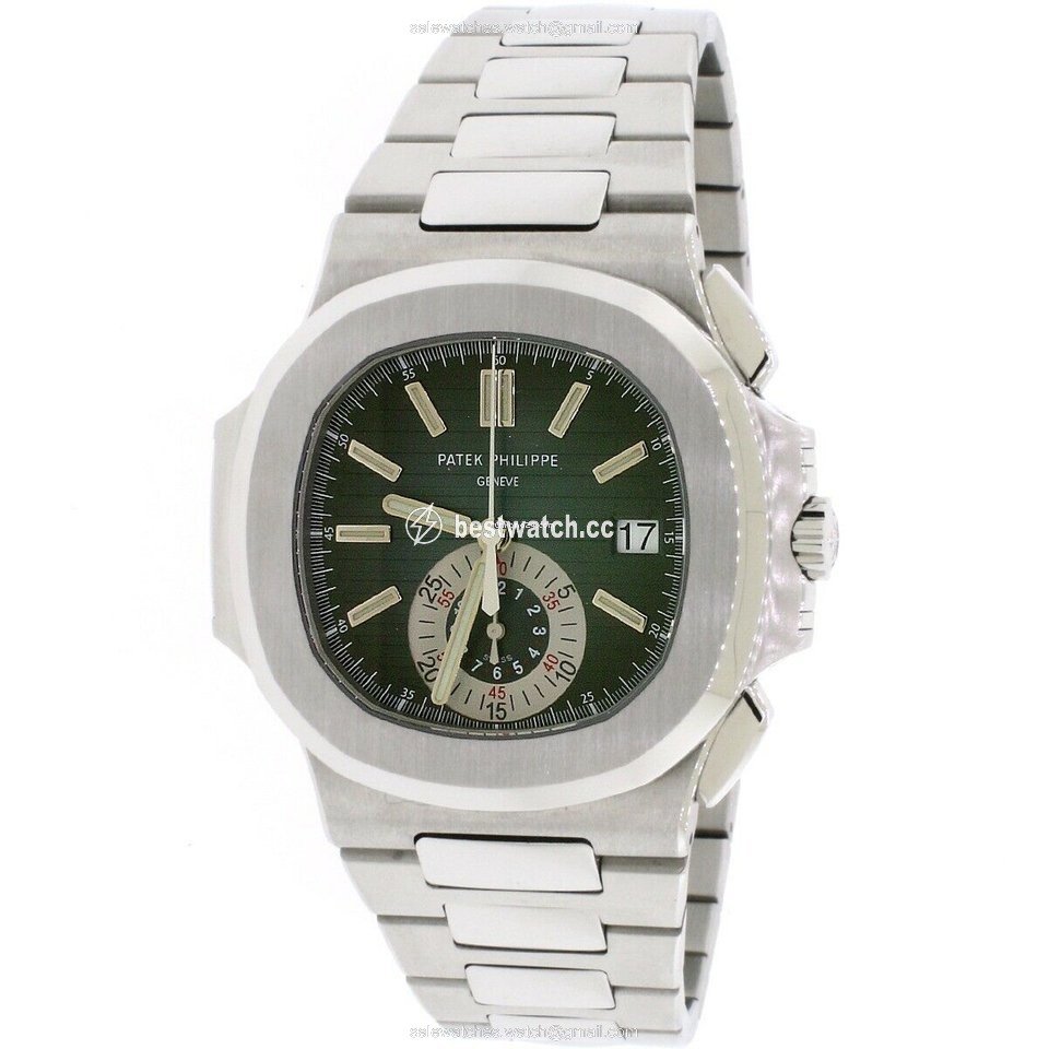 Patek Philippe Nautilus Mens watch Unisex Automatic Steel 5980 1A-001 N Replica 2