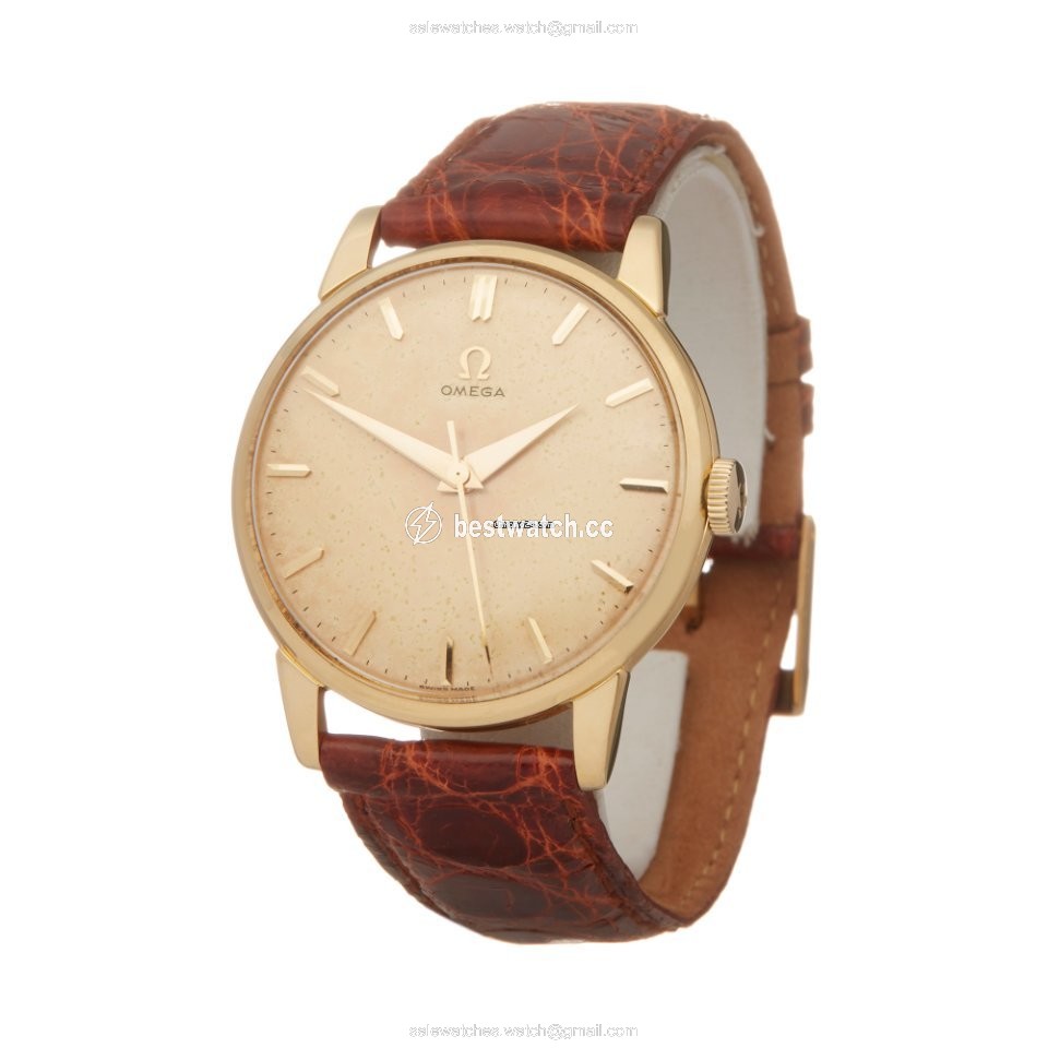 Omega Mens watch Unisex Manual winding Yellow gold 2895 Replica 2