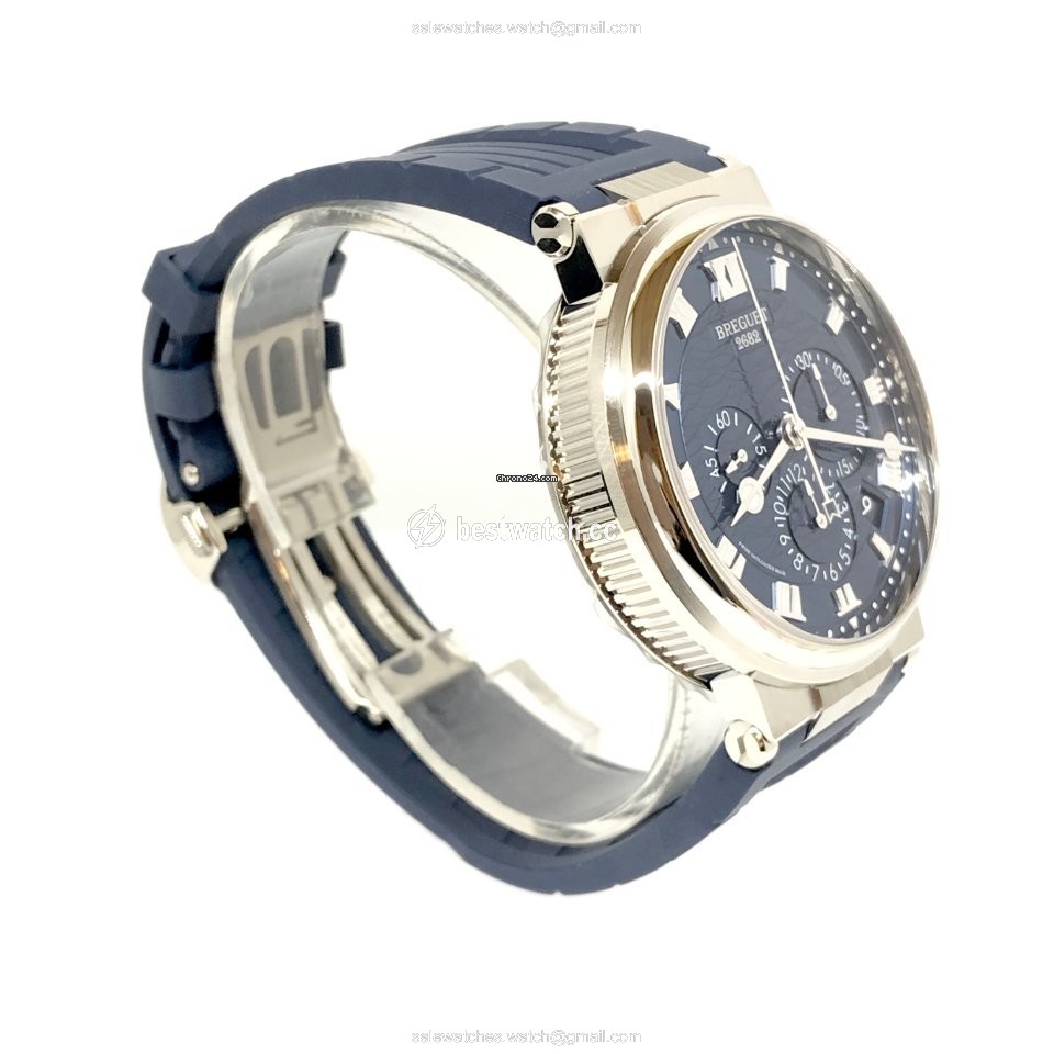 IMG_9085 Breguet Marine Mens watch Unisex Automatic White gold 5527BB Y2 5WV Replica 2